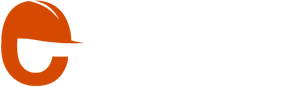 A black and white image of the word construction.