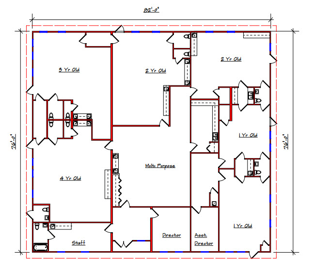 Daycare Floor Plan 4258276